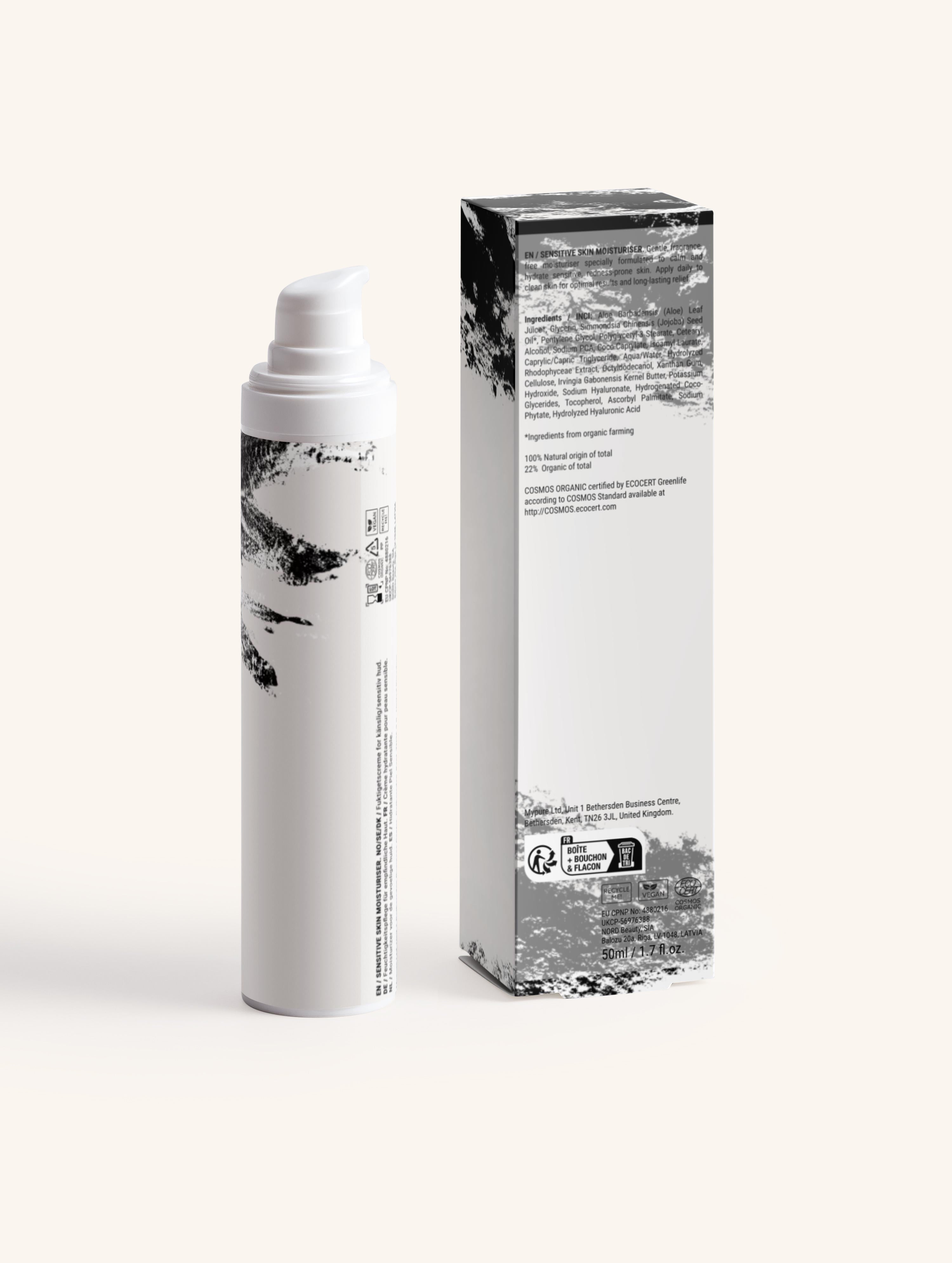 Sensitive Skin Moisturiser, Fragrance Free